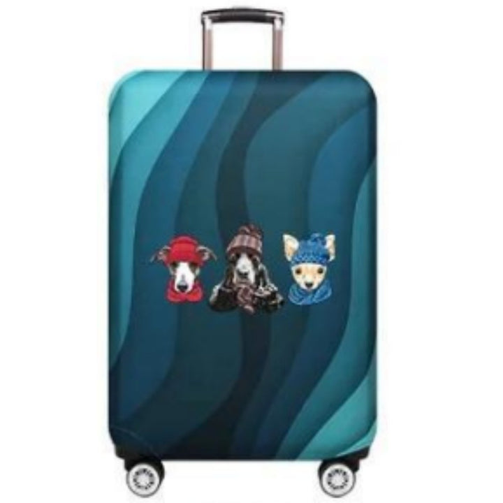 Ladies Hard Shell Suitcase with Playful Animal Design Stornfield