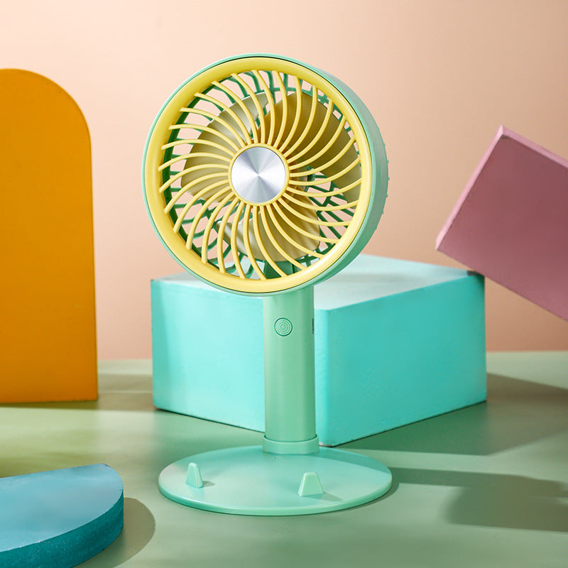 Women's Portable Table Fan with Powerful Battery and Flexible Tilt Stornfield