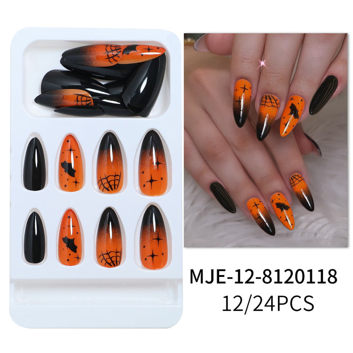 Artistic Abstract Press-On Nail Set Stornfield