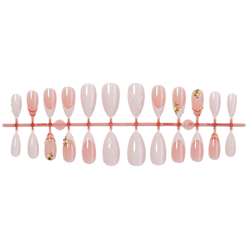 Elegant Decorative Press-On Nails Collection Stornfield
