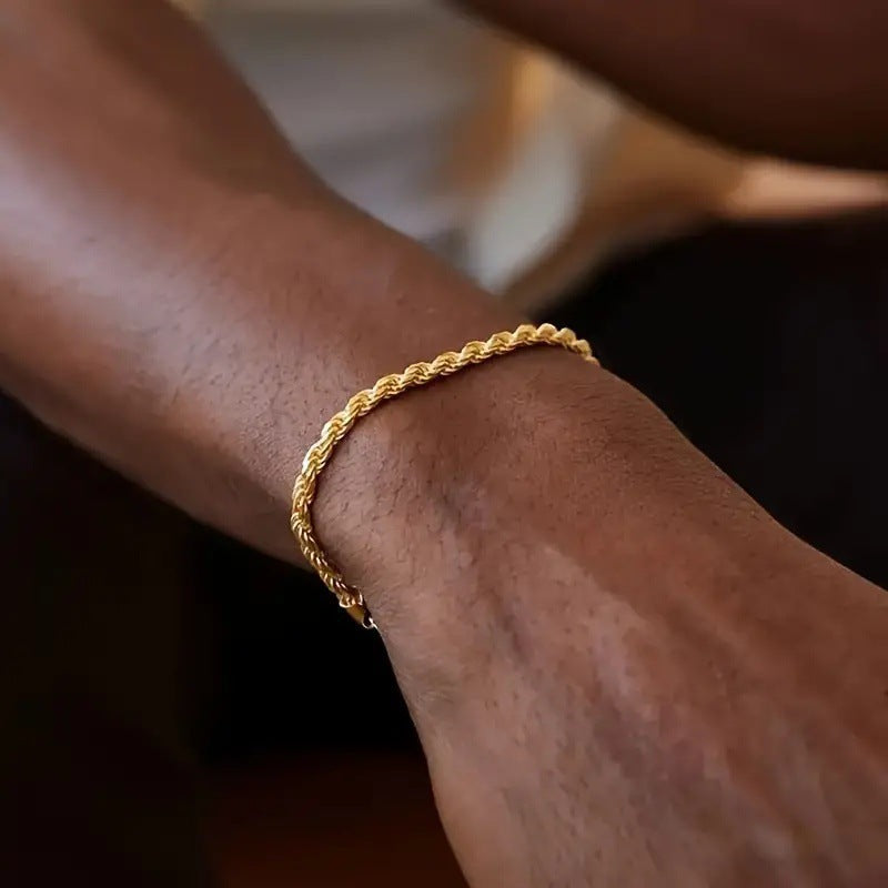Layered Gold Chain Bracelet Set Stornfield