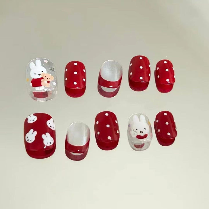 Thematic Character Press-On Nail Art Stornfield