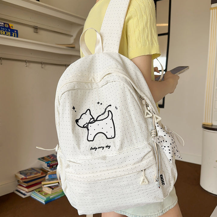 Casual Cute Character-Designed Backpack Stornfield