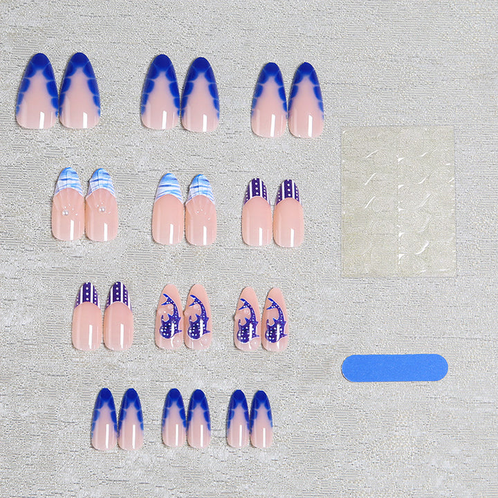 Creative Nail Art Set with Maritime Dolphin Design Stornfield