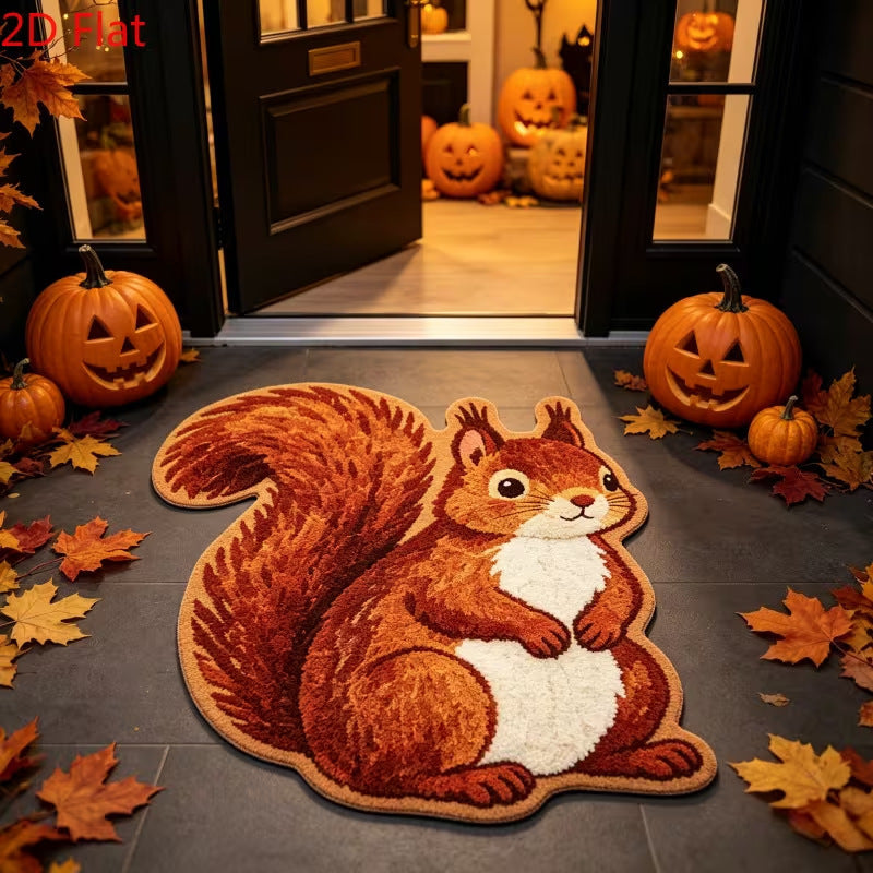 Gingerbread-Themed Area Rug