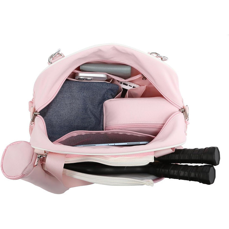 Multifunctional pickleball sports bag with insulated compartment and accessories Stornfield