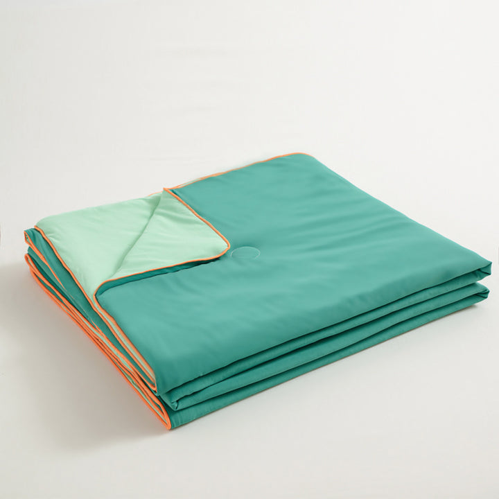 Reversible Soft Microfiber Blanket
