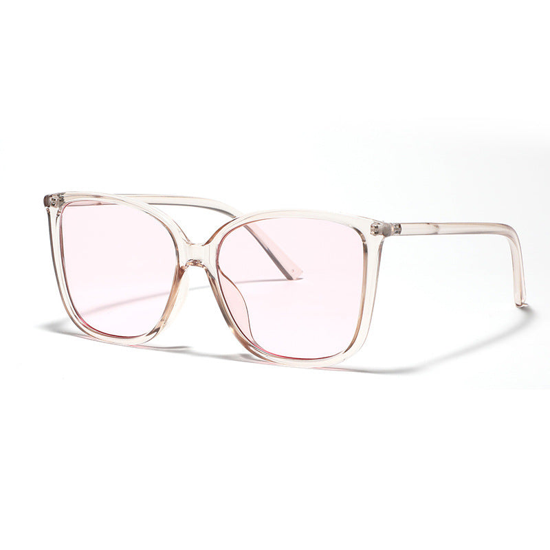 Ladies Cat-Eye Sunglasses with Luxurious Transparent Frame and UV Protection Stornfield