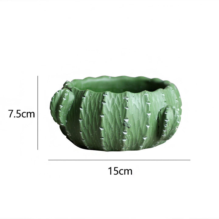 Decorative flower pot in cactus design Stornfield