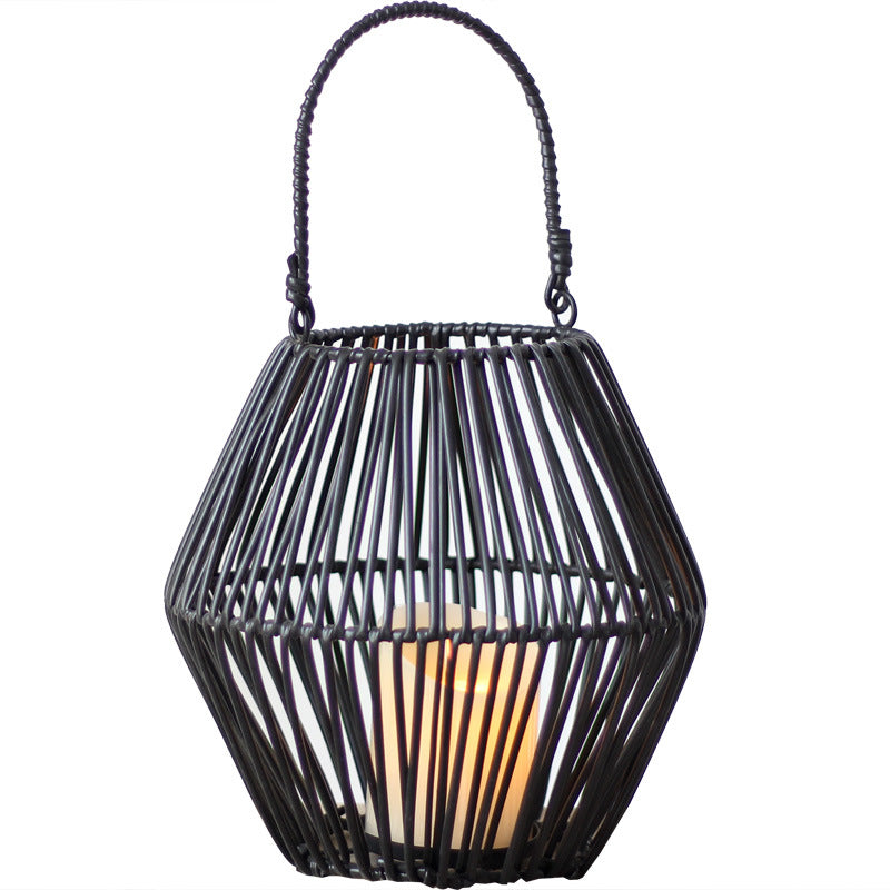 Decorative basket with handle Stornfield