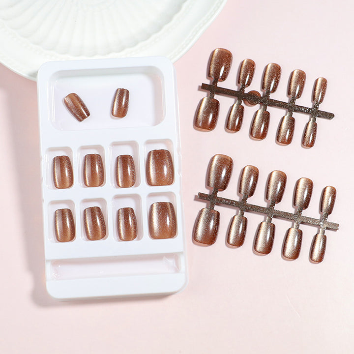 DIY Natural Press-On Nail Set Stornfield 1789805063