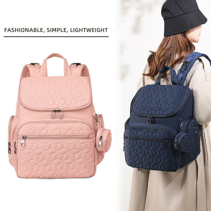 Quilted Multi-Compartment Backpack Stornfield