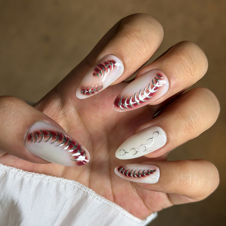 Elegant Decorative Press-On Nail Set Stornfield