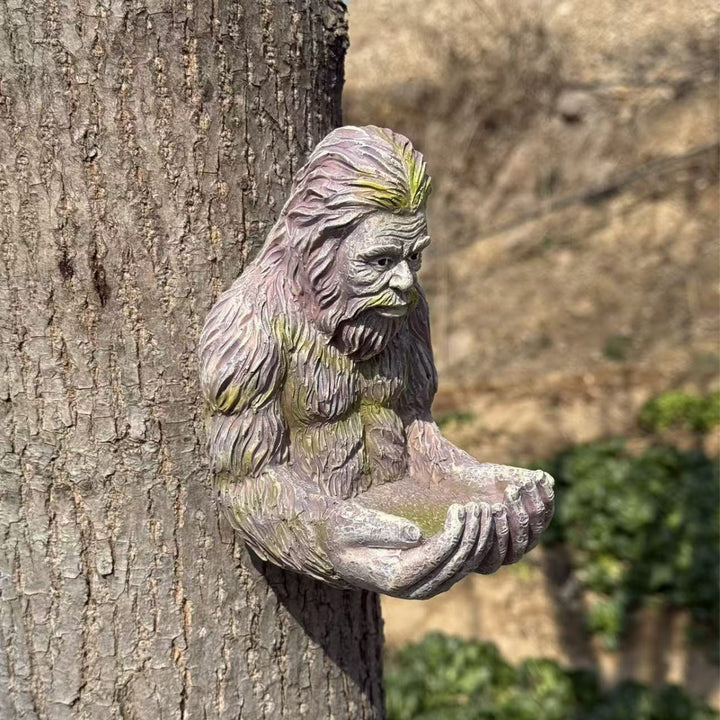Decorative garden figure with bird feeder Stornfield