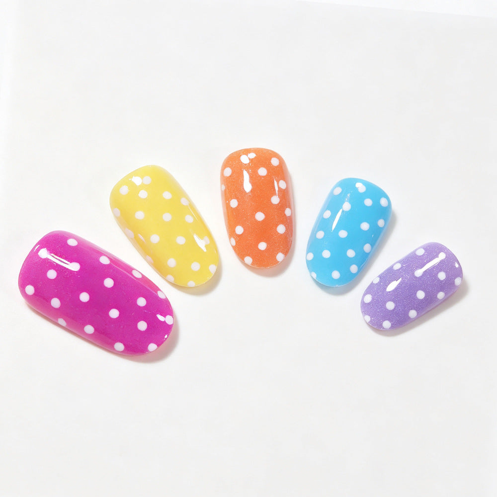 Playful Polka Dot Nail Wraps Stornfield