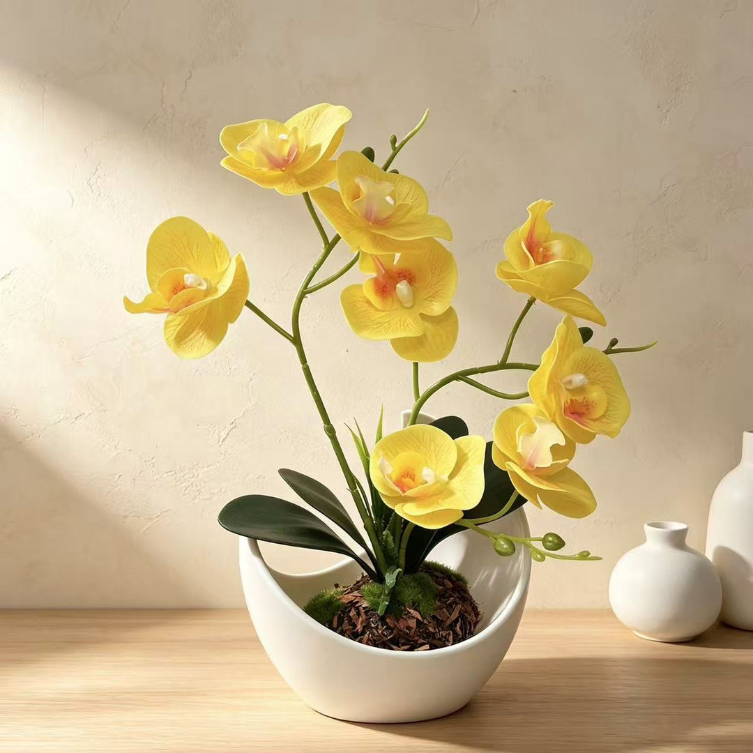 Premium Artificial Orchid Plant Arrangement