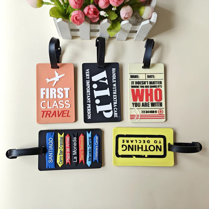 Unisex Creative Destination-Themed Luggage Tag Stornfield
