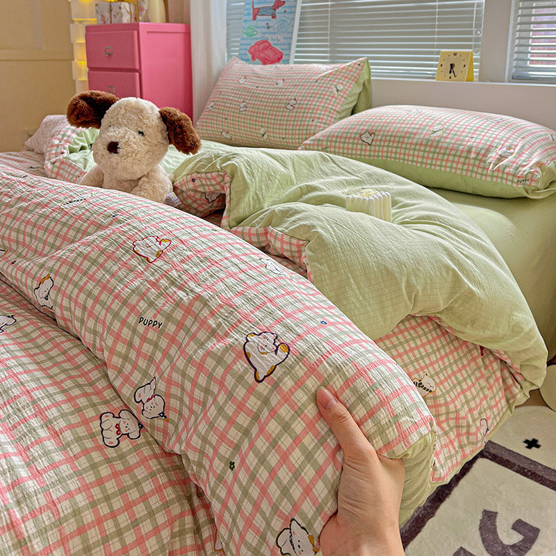 Soft Printed Bedding Set