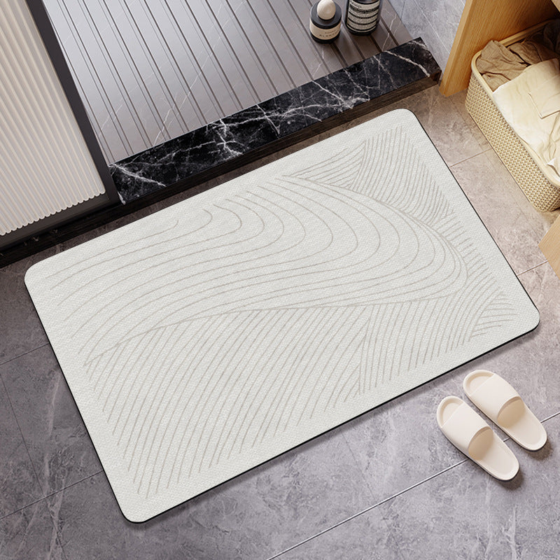 Decorative Luxe Bath Mat Stornfield
