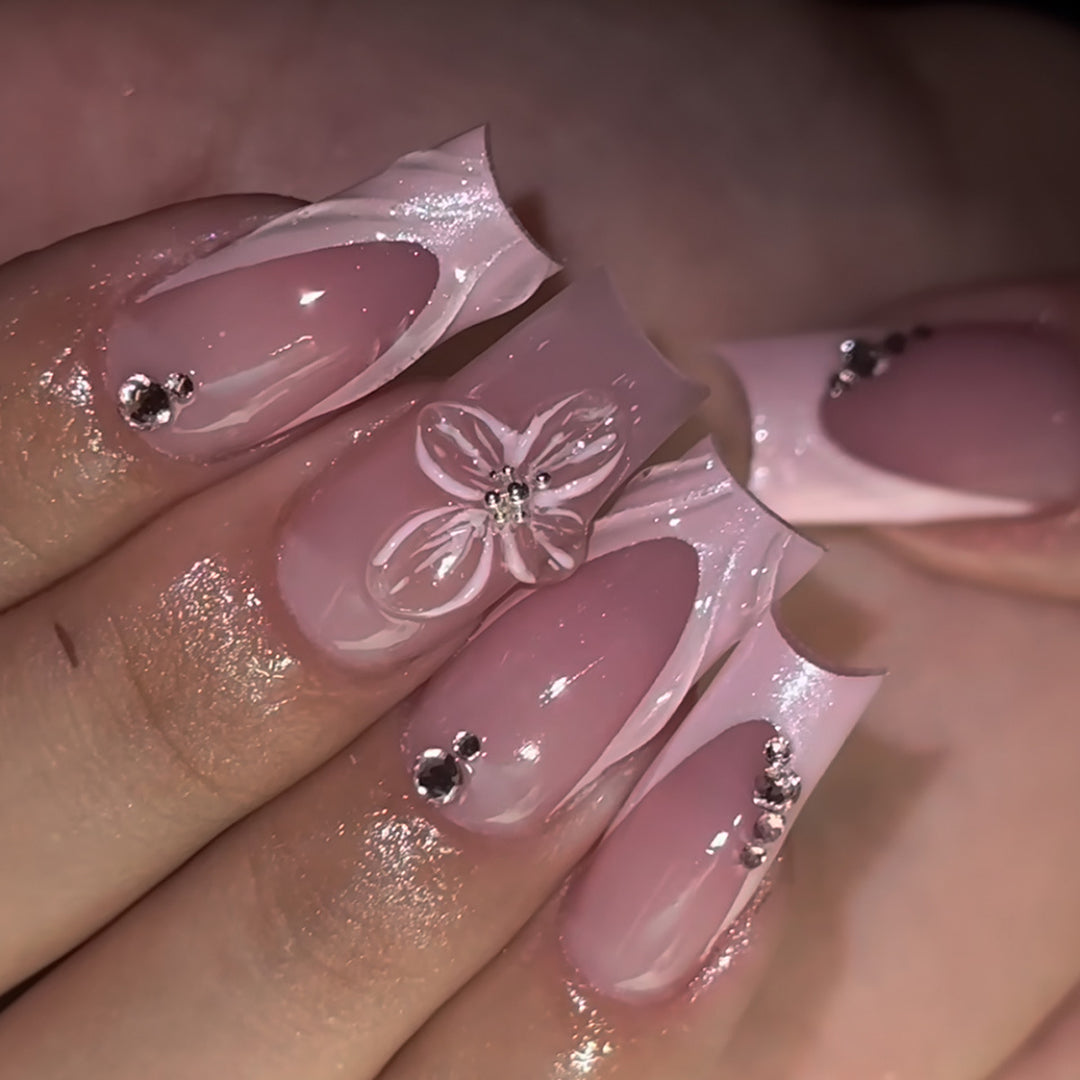 Decorative Floral Press-On Nails Stornfield 1787913767