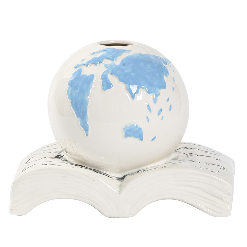 Elegant Ceramic Globe Bank Stornfield