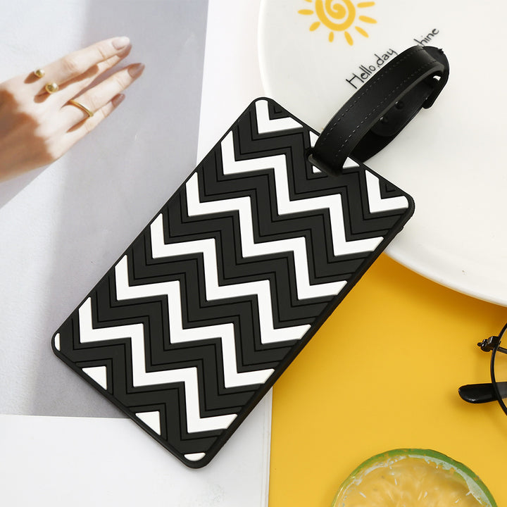 Unisex Chevron Patterned Luggage Tag Stornfield