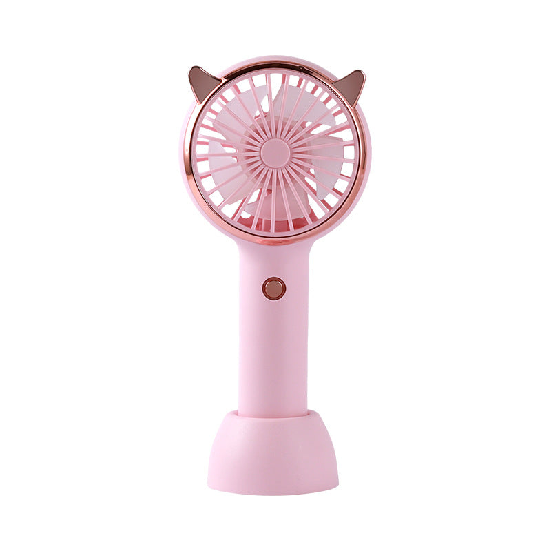Women's portable hand fan with cat ears Stornfield