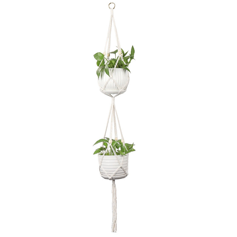 Plant-hanging macrame shelf Stornfield