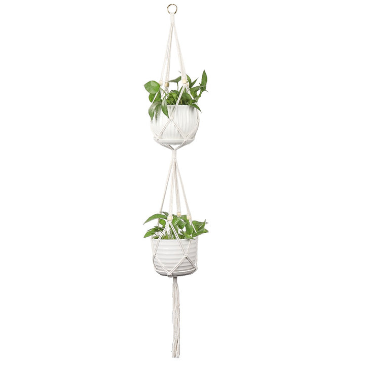 Plant-hanging macrame shelf Stornfield