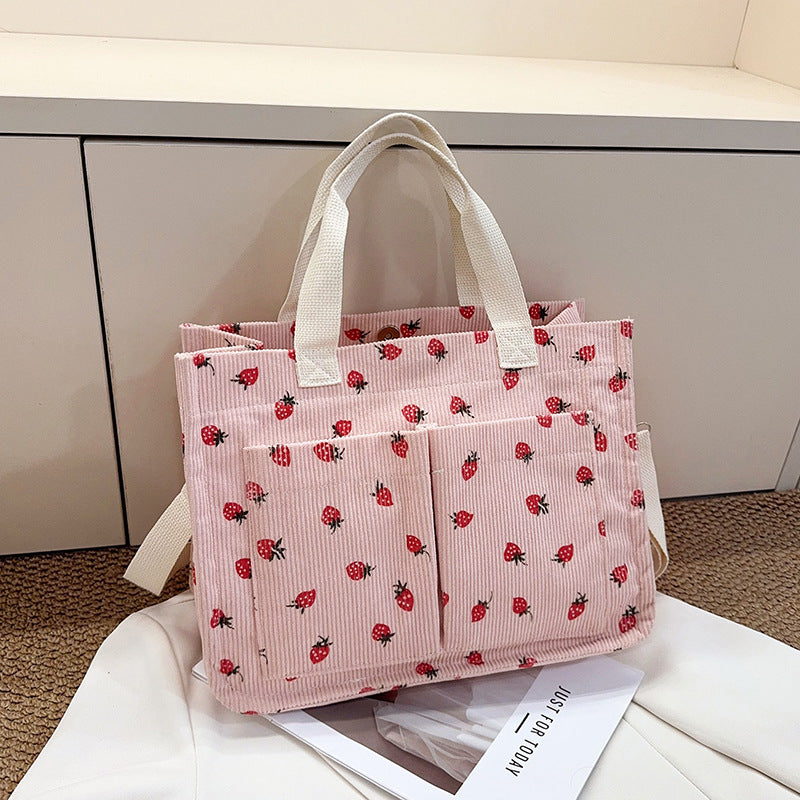 WoPatterned Canvas Tote Bag Stornfield
