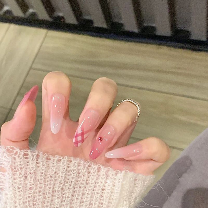 Glossy Ombre Press-On Nails