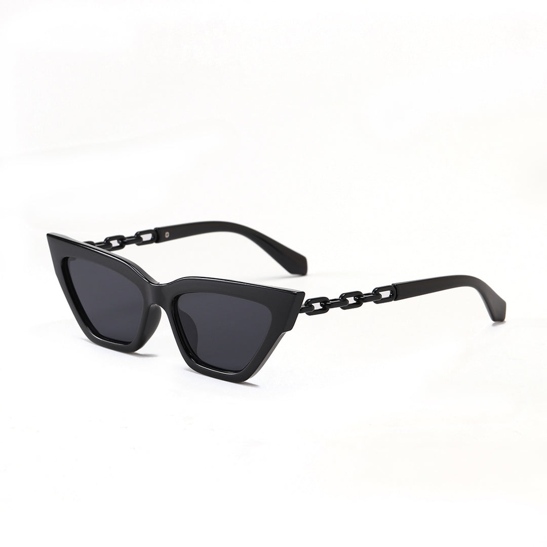 Women's Cat-Eye Sunglasses with Luxurious Chain Frame Stornfield