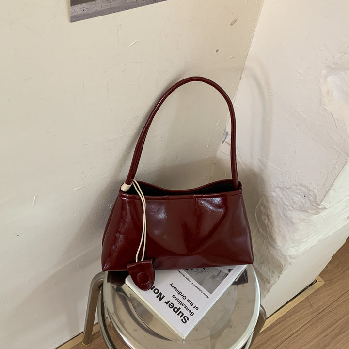Elegant Structured Handheld Tote