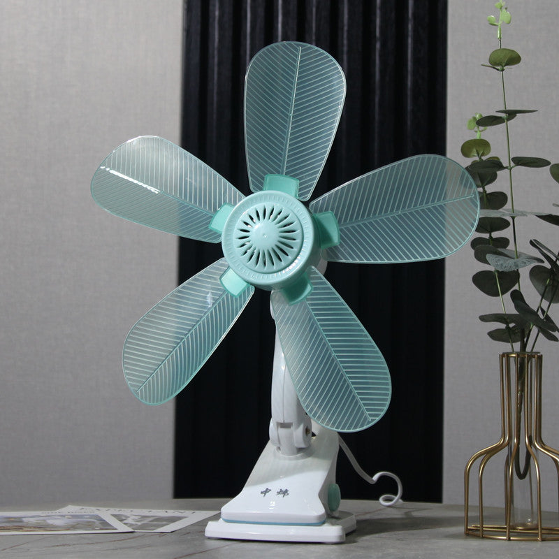 Unisex table fan in flower design Stornfield