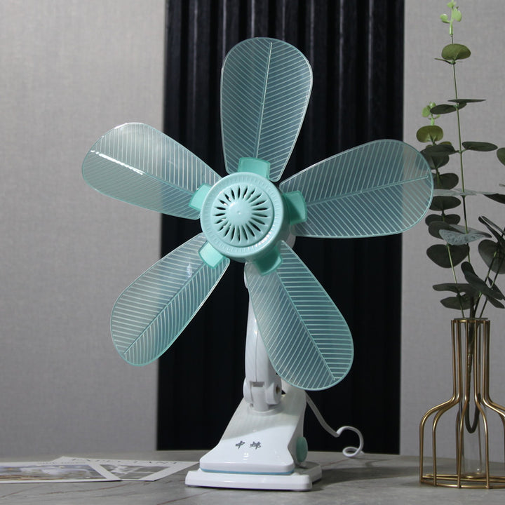 Unisex table fan in flower design Stornfield
