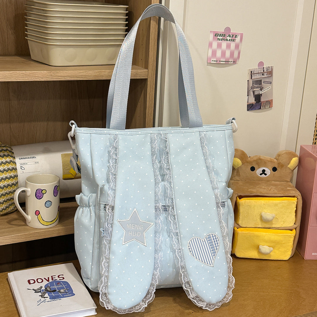 Playful Decorative Patchwork Backpack Stornfield