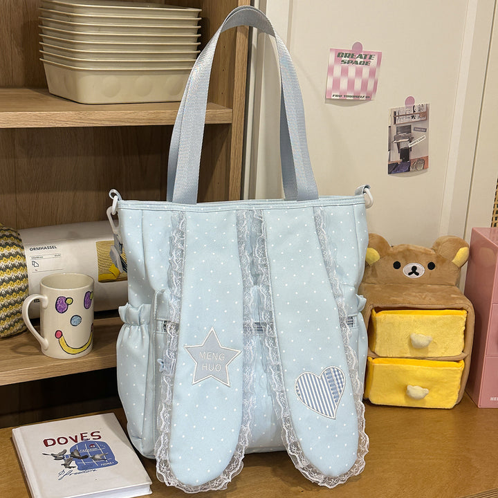 Playful Decorative Patchwork Backpack Stornfield