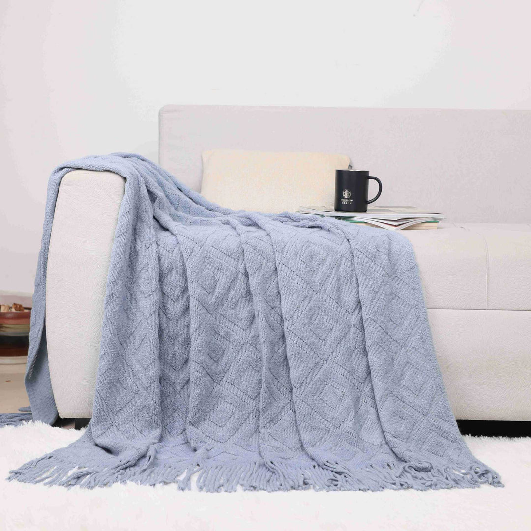 Cozy Knit Throw Blanket Stornfield