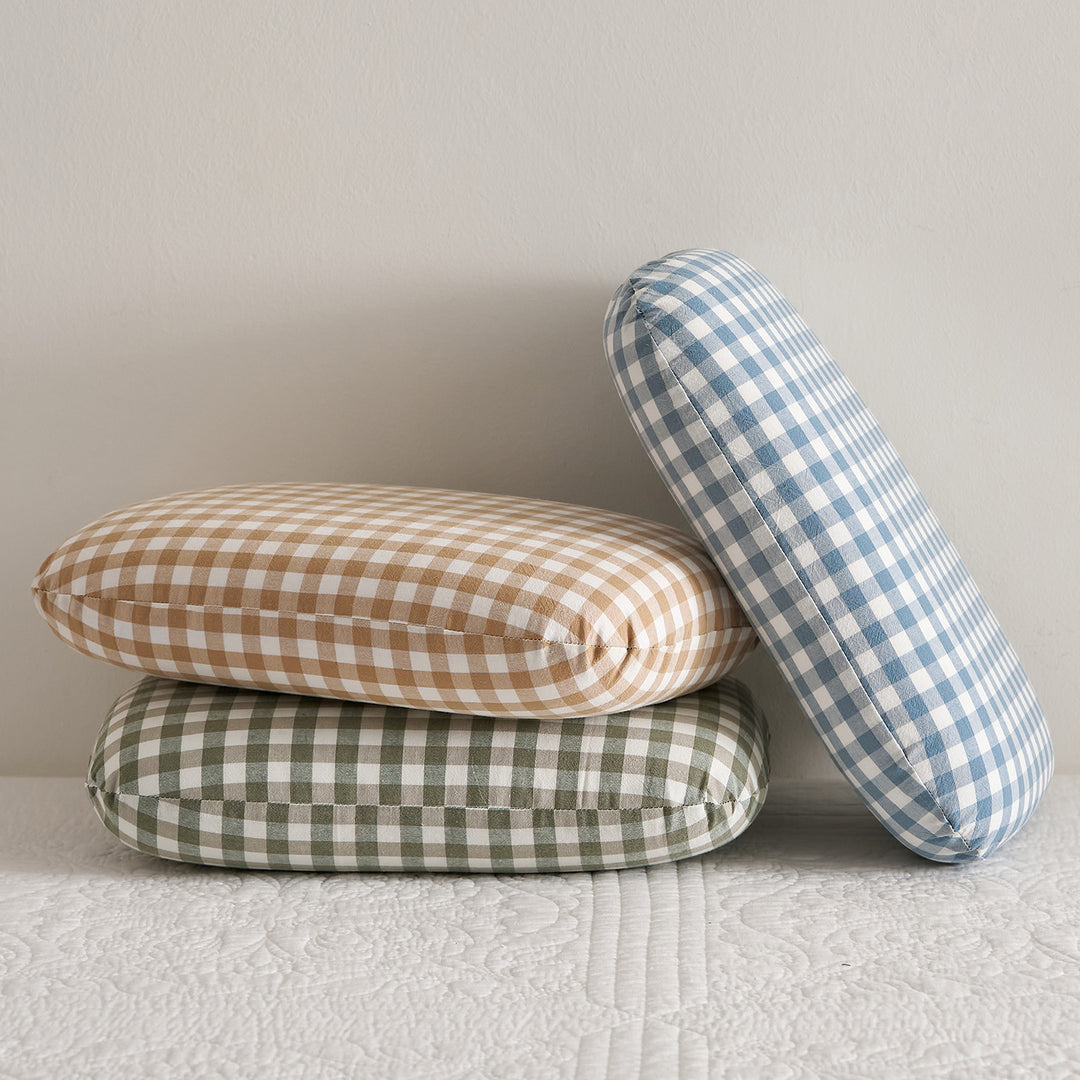 Comfort Pillow with Checked Design Stornfield