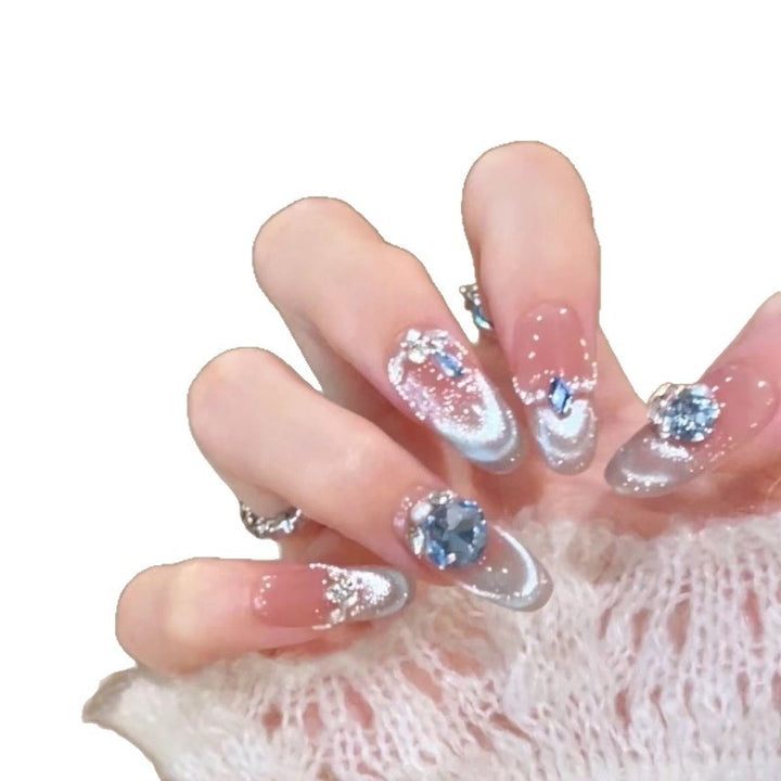 Glamorous Decorative Nail Extensions