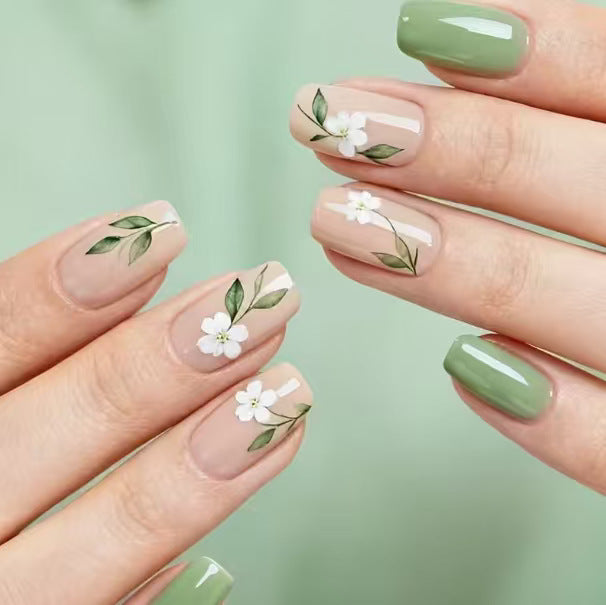 Floral Nail Art Enhancements Stornfield 1789915353