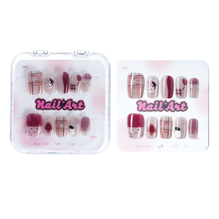 Creative Character-Inspired Press-On Nail Set Stornfield