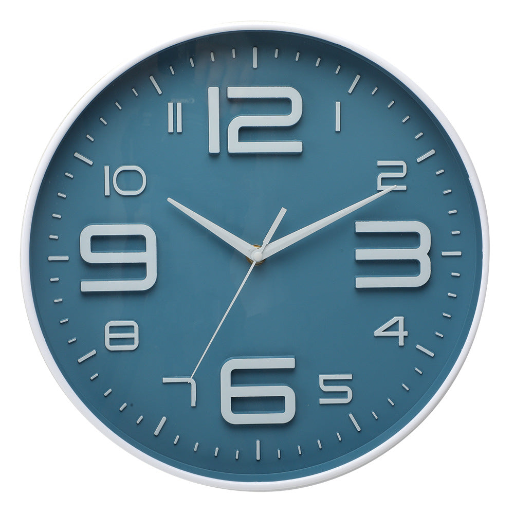Wall clock with large dial and modern design Stornfield