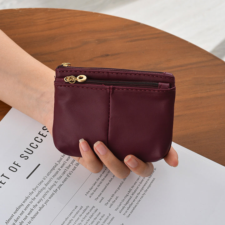 Compact Zippered Storage Coin Pouch Stornfield