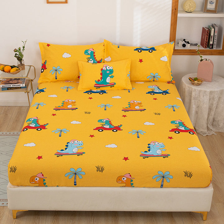 Elegant Striped Bed Sheet Set