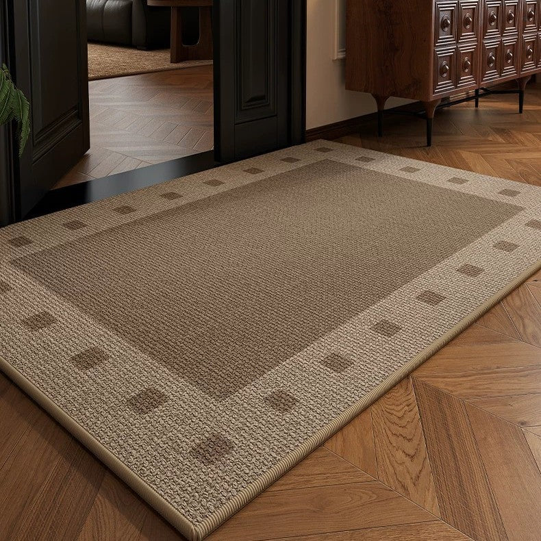 Elegant Textured Entryway Mat