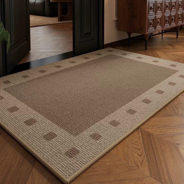 Elegant Textured Entryway Mat