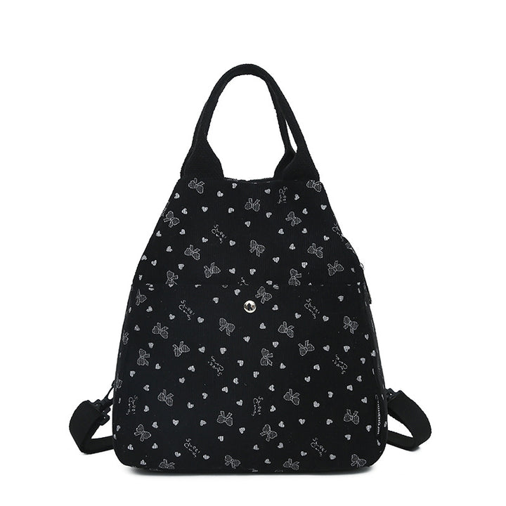 Cord Backpack with Playful Designs Stornfield