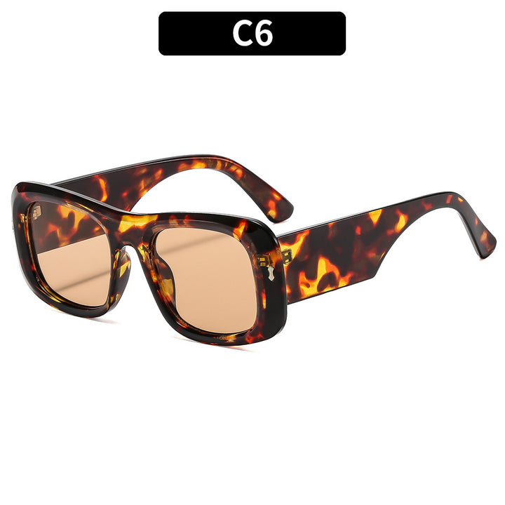 Bold Square Frame Sunglasses
