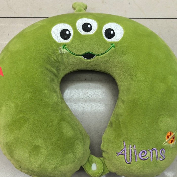 Women's Neck Pillow with Fun Alien Design Stornfield